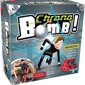 Chrono Bomb Mission Cross The Laser Field Game Ticking Clock Explode - Complete